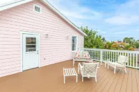 The Pink House Unit B: A Cozy Retreat Steps from the Beach