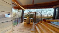 1 bed 1 bath Treehouse called the Firetower