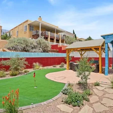 Amazing views of the mountains and city with game room and putting green!!!