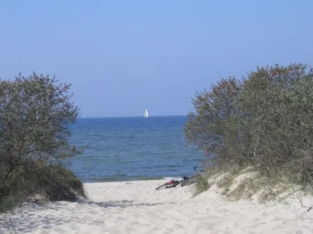 Beautiful apartment Ostseeblick for 5 people, comfortable, quiet and close to the beach! Отели в г. Дассов