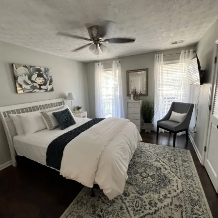 3 bedroom, 2 full baths, plus finished basement with additional bed