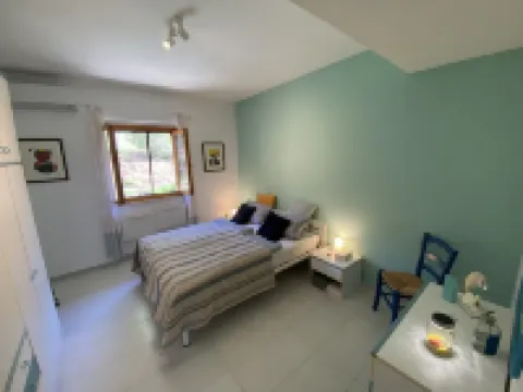 Lovingly furnished vacation apartment with large pool in Nisporto