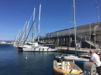 Large studio on the port of La Ciotat