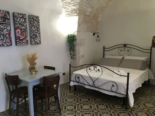 Independent apartment, ground floor, open space climate, bathroom, kitchenette