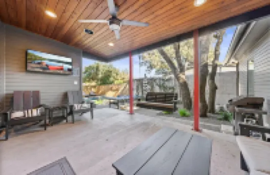 SocoVilla: Downtown/Pool/Golf Green/FirePit/18 Beds