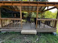 Rustic Retreat at Backwoods Bungalow – Secluded Cabin with Modern Comforts Hotels in Pike County