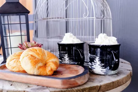 The Black Bird Bungalow -Charming Modern-Vintage Flair - Spa & Fireside