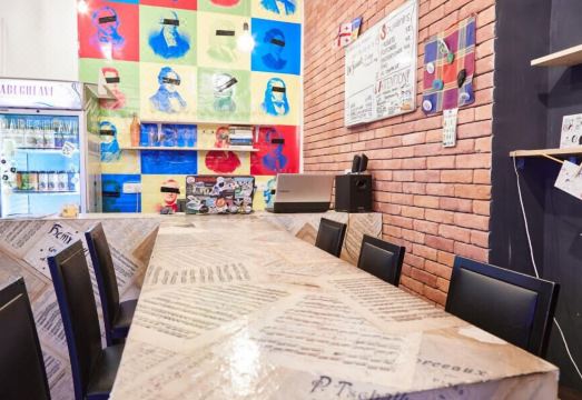 호스텔 공용 공간