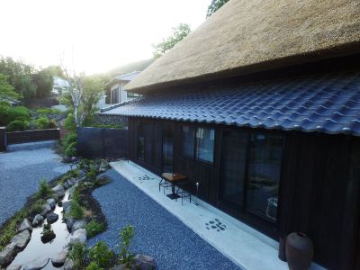 施設外観 和モダンな温泉旅館 湯布院らんぷの宿の写真