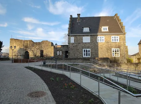 Fünf Giebel Eck in der Freiheit am Ruhrtalradweg