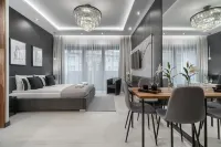 Margi Tokyo Lux Studio Balcony Pool Sauna Hotels in Politz