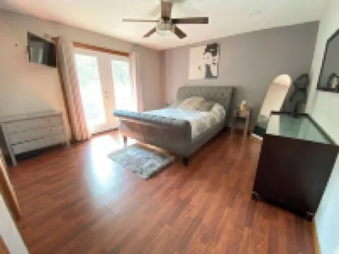 Elegant, charming, serene, & delightful home with huge fenced yard close to I90!