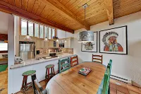 Slopeside Penthouse | 2 Mountain-View Balconies, Fireplace & Covered Parking Hotels in Taos Ski Valley