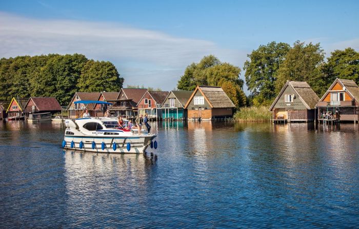 Boats & Yachts at Rechlin Marina by Kuhnle-Tours