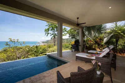 Luxe 4 Bdrm Villa with Epic OceanView & Infinity Pool Hotels near Tico Roots Souvenir Shop