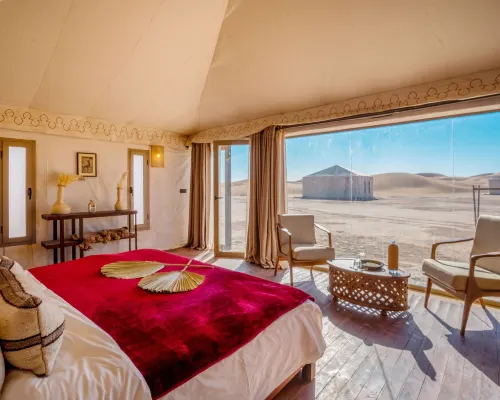 Ghazala Camp - Luxury Erg Chigaga Magic Hotels in Mhamid