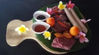 Princess of Mentigi Bay - sarapan