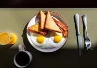Arrive Albuquerque - petit déjeuner