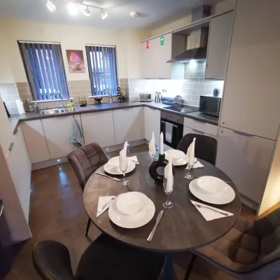 Belfast Central 2 Bedroom Luxurious Modern Stay - vasca da bagno