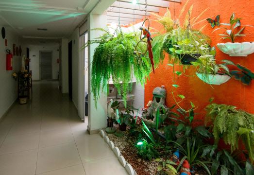 호텔 객실 내부