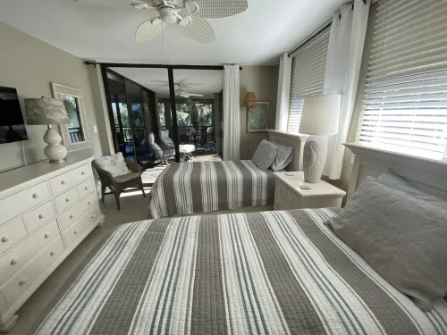 Large 3RD. Floor Corner Unit W/Golf Course Views from Spacious Wrap Around Lanai