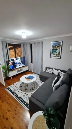 2 Bedroom unit with covered entertainment area