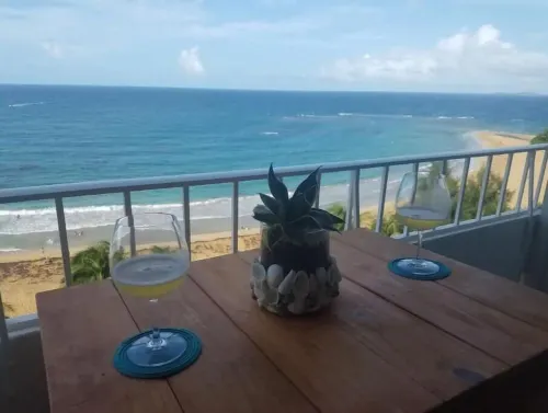 Luquillo beachfront apt., beautiful ocean view!