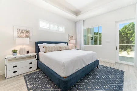 7 Mile Luxury Beach Club. Ocean views from Roof Terrace and Pool Pavilion.