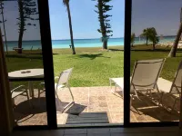 On a beautiful private beach!!