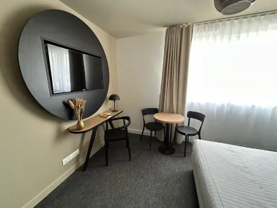 Nemea Appart Hotel Coeur Europe Strasbourg Illkirch Hôtels à proximité de : Auchan Hypermarché Illkirch
