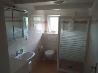 comfortable holiday house at lake Fleesen - 250m from water, Mediterranean ambie