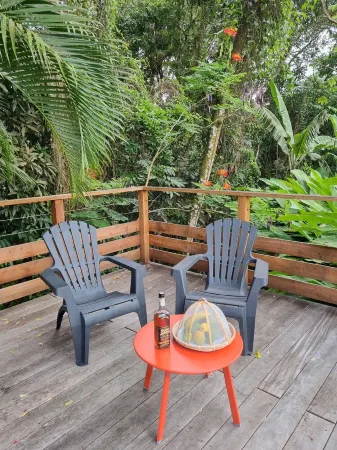 Villa with exceptional view of tropical garden! Отели в г. Ривьер-Сале