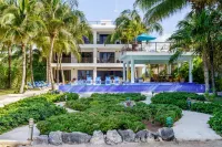 13BR Luxury Beachfront Villa w/ Chef, Pool, Staff - Weddings/Family Reunions