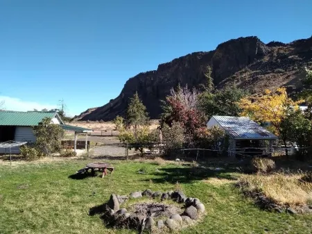 Cabin by River Off the Grid.