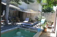 18 Century Provencal Mas With Swimming Pool Hotels in Noves