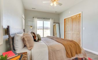 Mtn-View Hideaway with Wood Stove in Pueblo!