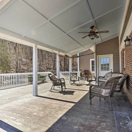 Secluded Getaway Home w/ Trails + Waterfall!