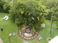 Ocean, mountain, pool views. Best location at The Banyan. Across from Kam2 beach