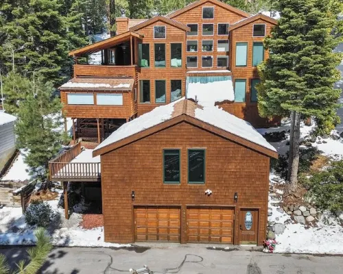 Spacious 4/5BR 4BA Tahoe Retreat w/ Hot Tub – Walk to Lake & Near Ski Resorts Hotels in Dollar Point