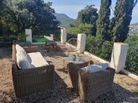 Paradis Familial Avec vue à 5 Minutes de L'ile Rousse 몽티셀로 호텔