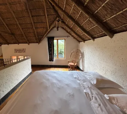 "Bees & Birds" Cottage for 2 people, spacious, open, bright, green setting