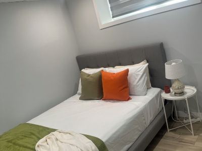 Charming lower level private entrance suite