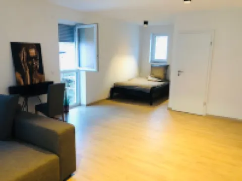 50sqm suite in Heilbronn with its own underground parking garage. Temporary living in Heilbronn a.N