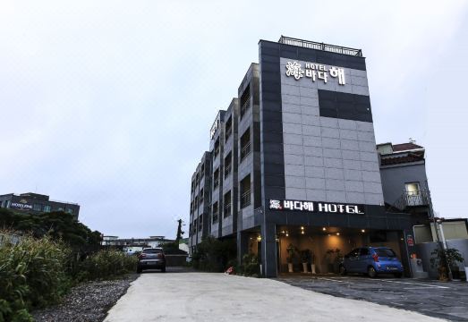 호텔 테라스 바다 전망