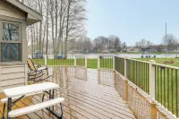 Cadillac Vacation Rental w/ Dock on Lake Mitchell! - WiFi