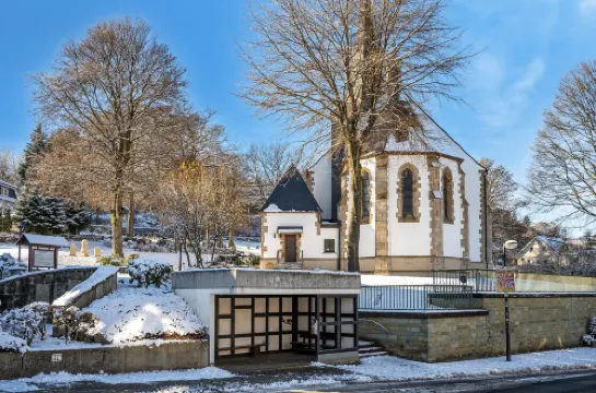 가든, 테라스, 차고가 있는 윈터베르크 근처의 대형 홀리데이 홈