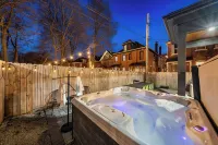 Rooftop Deck, Hot Tub, Speakeasy, Columbus Luxury