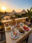 Cacillion Pyramids View - غرفة مطلة على الجبل