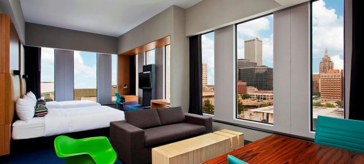 Aloft Tulsa Downtown Hotele w: Tulsa