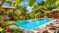 Gite la Tortue Bleue Piscine & Malendure - ที่มีที่จอดรถ